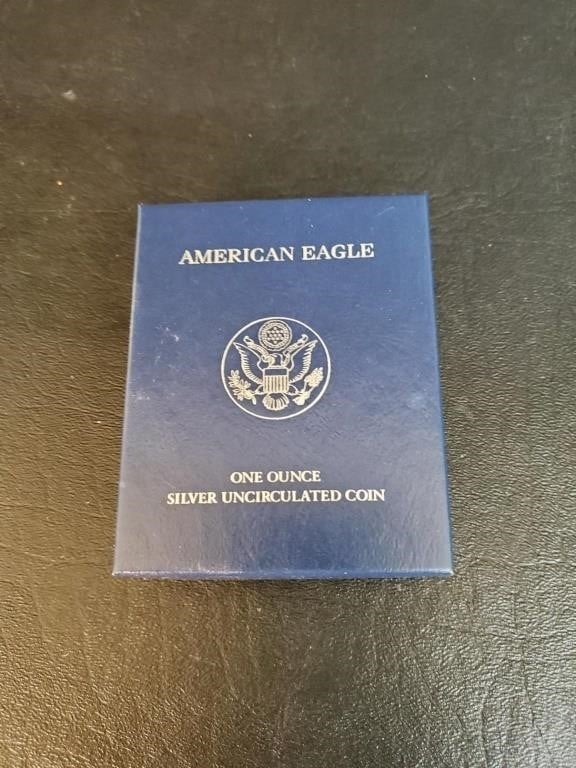 2008 American Eagle One Ounce Silver Uncir Coin