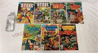 1970s '80s Steel Indestructible Man & Doom Comics