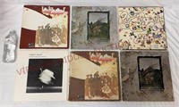 Led Zeppelin & Robert Plant 33 RPM Vinyl LPs