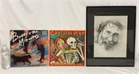 Midnites / Grateful Dead Albums & Jerry Garcia Art