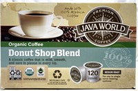 Java World Medium Roast Coffee *opened Box