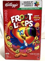 Kelloggs Froot Loops *opened Box