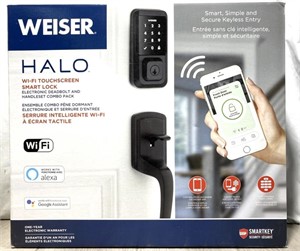 Weiser Halo Wi-fi Touchscreen Smart Lock *open