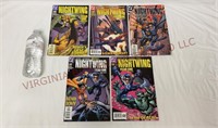 DC Comics Nightwing #101, 102, 104, 105 & 106