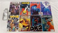 DC Comics - Hero No 18-22 And 3 Assorted Comics