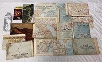 Vintage Maps & Travel Brochures - Everything Shown