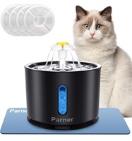 ($44) Parner Cat Water Fountain, 81oz/2.4L