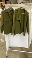 2-Vintage Military Wool Jackets