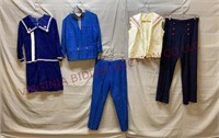 Mid Century Women's Sailor Style Clothing - 5 pcs
