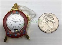 Very nice mantle clock-look ladies pendant watch