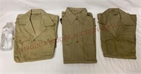 Vintage Military Short Sleeve Shirts - 3 - Size Sm
