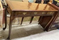 Queen Anne sofa/ side table with three drawers