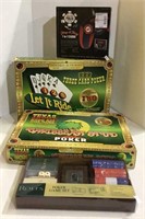 Poker players game lot includes a World Series