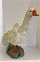 Very nice large life size composite goose line
