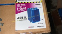 Carlin 1-Gang PVC Electrical Outlet Boxes