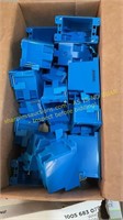 Box of Assorted Plastic Electrical Boxes