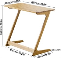 Zoopolyn Tv Tray Table Bamboo Tv Dinner Table Z
