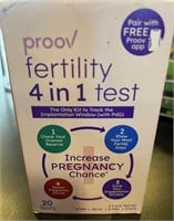 Proov Home 4-in-1 Fertility Test, 17CT