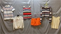 Vtg Women's Sweaters, Polyester Top & Men's Shorts