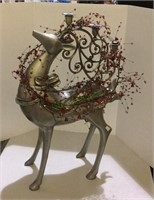 Beautiful extra large reindeer candelabra with