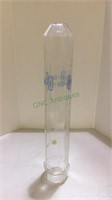 Antique glass globe lighthouse shaped with