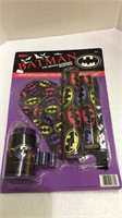 Batman six piece bicycle accessory value packs