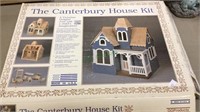 The Canterbury House wooden dollhouse kit