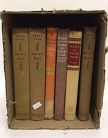 Lot of vintage books copyrighted 1944, 1943.