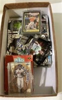 Sports cards - shoe box includes soccer cards,