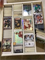 Sports cards - box full of NHL trading cards  1492