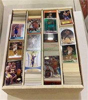 Sports cards - box lot of NBA trading cards   1492