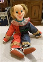 Vintage battery operated talking clown doll 17