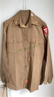 Vintage airborne khaki uniform complete with