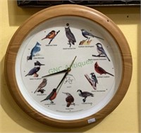 Quartz Clock which features songs of the birds