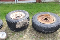 LARGE ASSORTMENT OF TIRES AND WHEELS