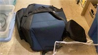 Bag contains two front seat covers with bottom