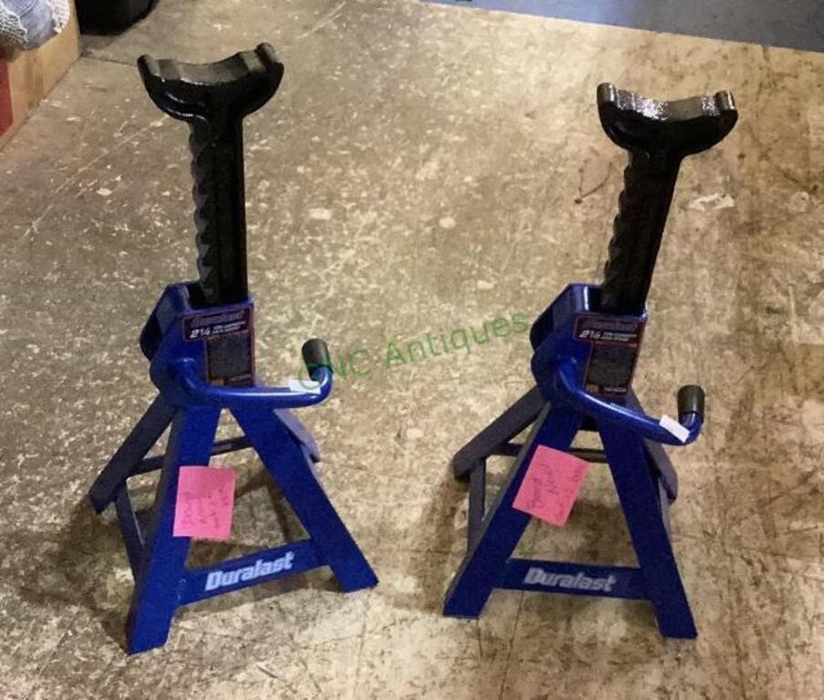 Pair of brand new Duralast jack stands. 1764.