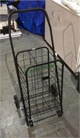 Collapsible rolling cart for your groceries,