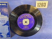 45 RPM Columbia Rhapsody In Blue Gershwin