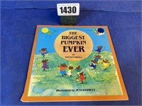 PB Book, The Biggest Pumpkin Ever By S. Kroll