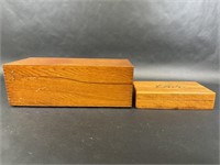 Tabacalera Engraved Cigar Box, Weis Index File Box