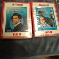 2 Elvis Presley 8 Track Tapes