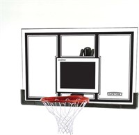 Lifetime Backboard and Rim Competition Combo