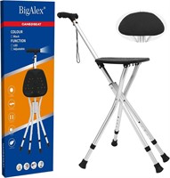 BigAlex LED Cane Seat  4 Non-Slip Legs