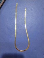 14k yellow gold necklace - 20"