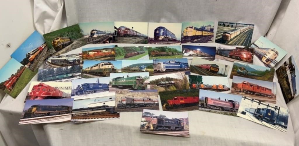 DIESEL Locomotive Collectors’ Post  Cards, Unused