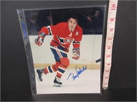 AUTOGRAPHED 8" X 10" MONTREAL CANADIENS PICTURE