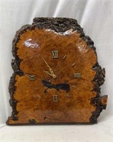 Burl Wood Clock, Beth Dregen, Working