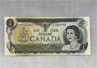 1973 Canada Replacement $1 Bill. * IV 1845790.
