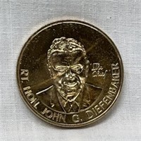 John Diefenbaker 1967 CBC Medal